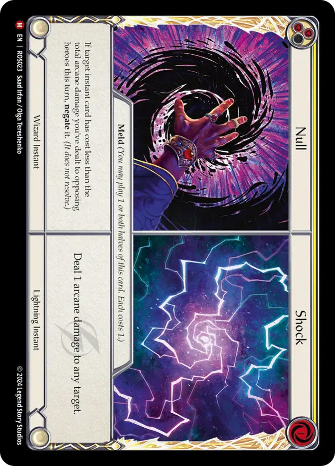その他 Null Shock fab Null // Shock (Blue) | Rosetta | Star City Games