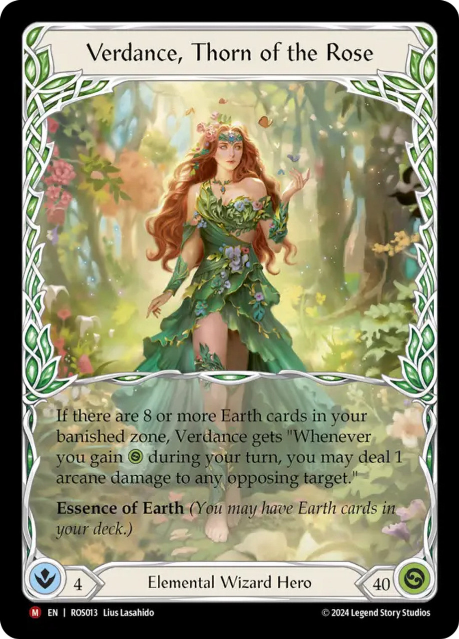 Marvel】 Verdance, Thorn of the Rose Verdance, Thorn of the
