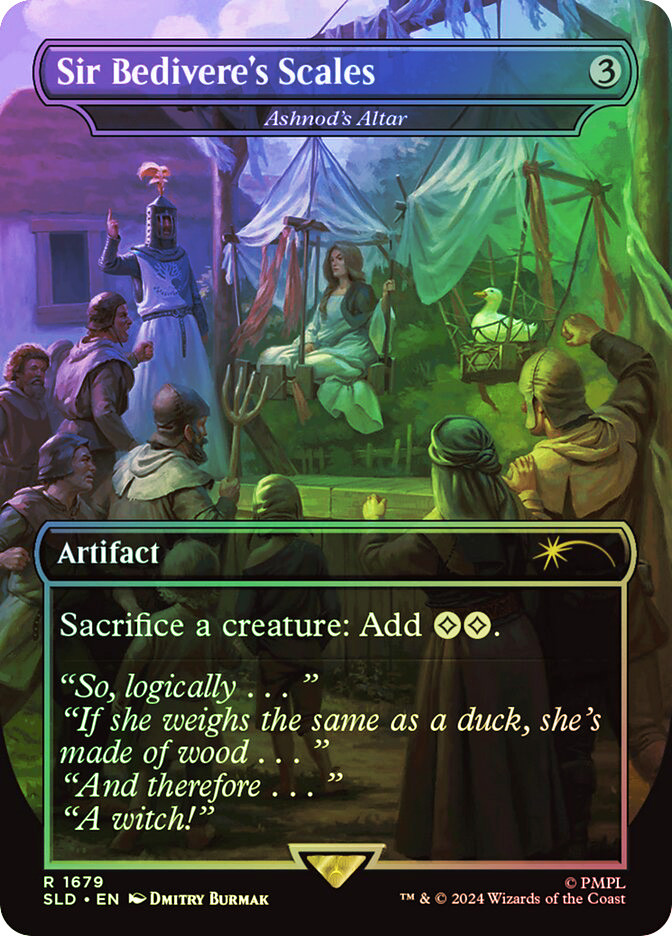 Ashnod's Altar (Sir Bedivere's Scales) (Monty Python) | Secret Lair Drop | Star City Games Ashnod's Altar (Sir Bedivere's Scales) (Monty Python) | Secret Lair Drop | Star City Games
