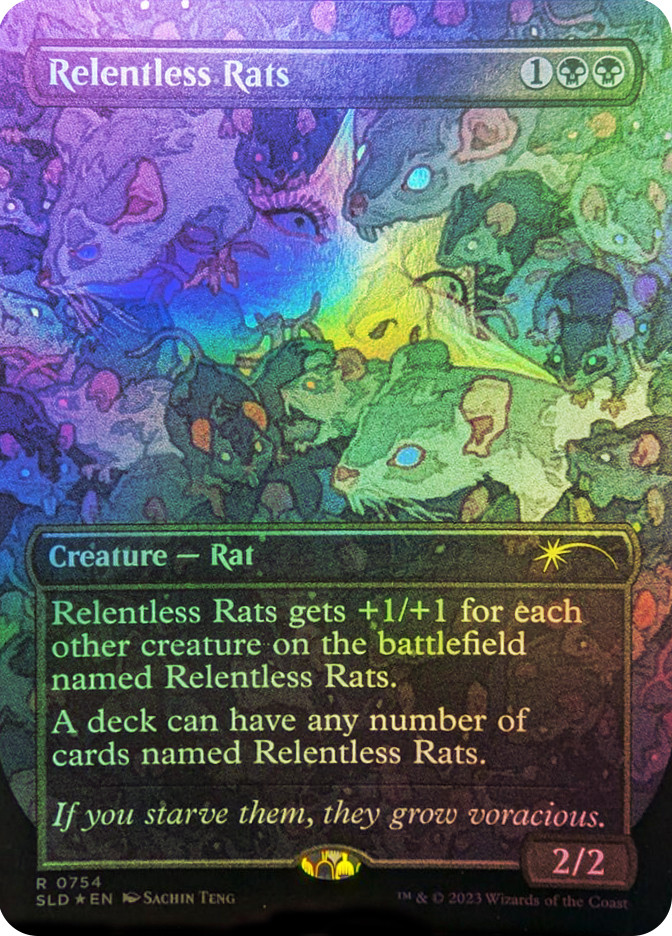 Relentless Rats (#0754) | Secret Lair Drop | Star City Games