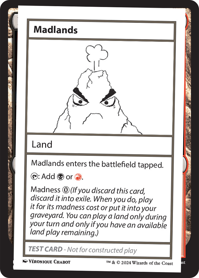 Madlands | Mystery Booster - Test Cards (No Symbol) | Star City Games