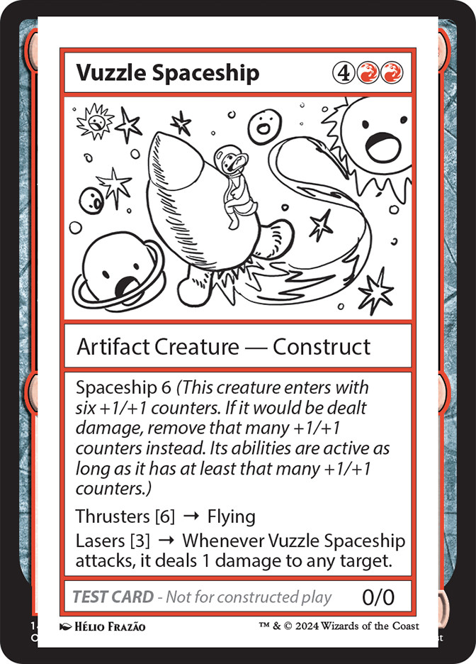 mtg spaceship cards Larval Scoutlander - Edge of Eternities - t:spacecraft  Scryfall Magic: The