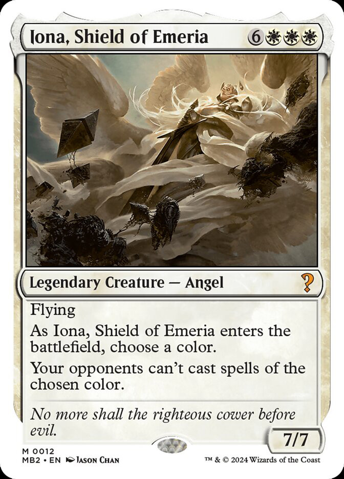 Iona, Shield of Emeria | Mystery Booster 2 | Star City Games