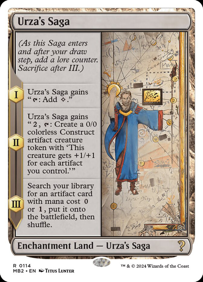 Urza's Saga | Mystery Booster 2 | Star City Games