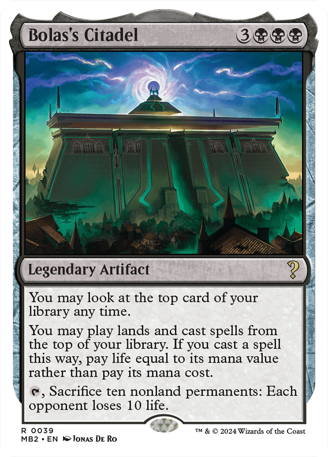 Bolas's Citadel | Mystery Booster 2 | Star City Games