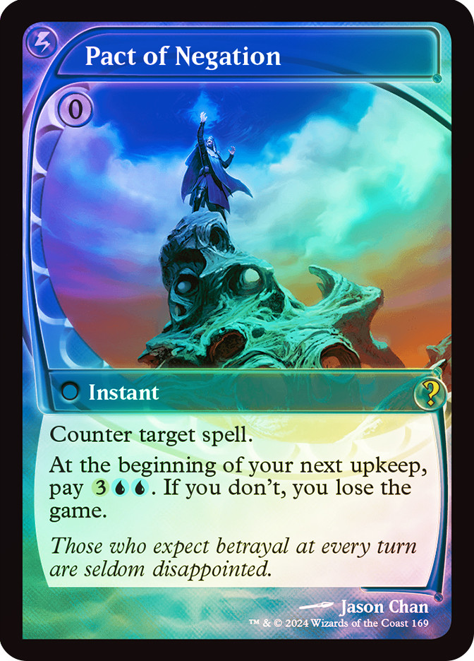 mtg pact cards of Negation | Mystery Booster 2 each other player sacrifices a creature. Card Titan - MTG cards