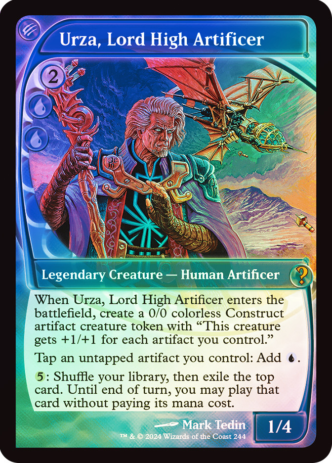 Urza, Lord High Artificer | Mystery Booster 2 | Star City Games