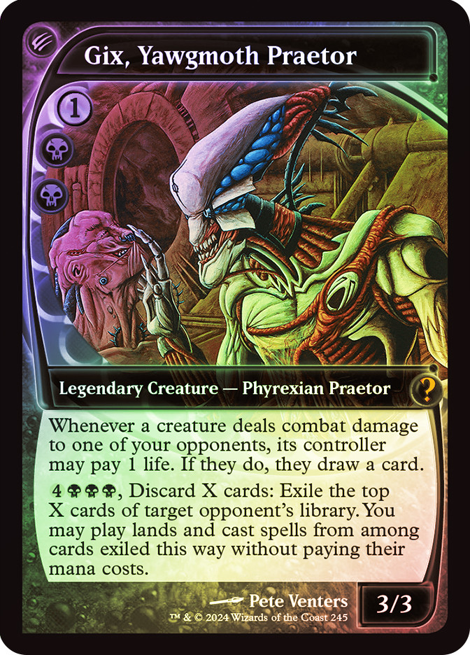 Gix, Yawgmoth Praetor | Mystery Booster 2 | Star City Games