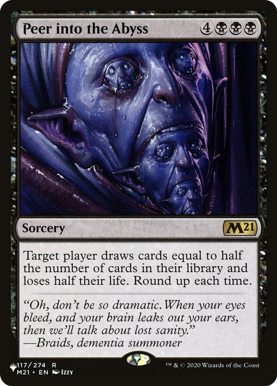 【値下げ】MTG The Abyss 英語版 MTG The Abyss 英語版 Zzzyxas's Abyss | Unhinged | Star City