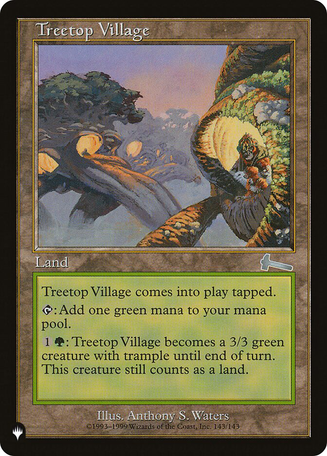 樹上の村/Treetop Village Foil 英語 4枚 MTG MTG 樹上の村 Treetop village 英語版 初版 Foil - メルカリ
