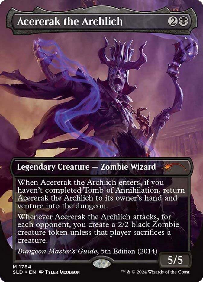 その他 Secret demon service ASAK ARAK Acererak the Archlich (Dungeons & Dragons) | Secret Lair Drop