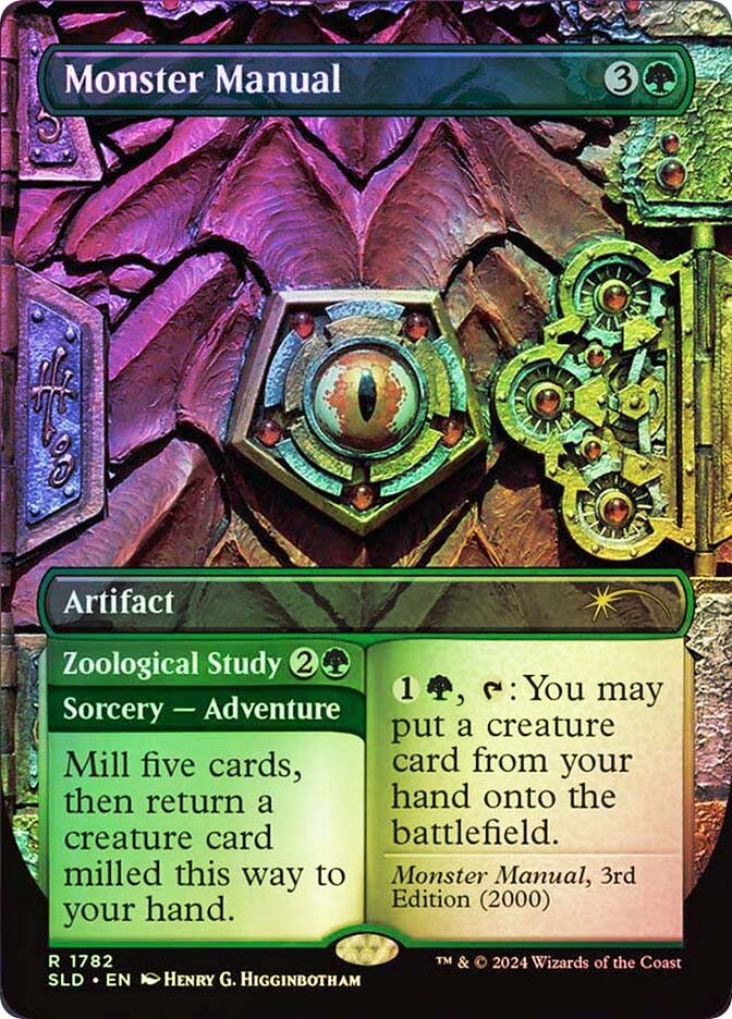 monster manual mtg card Magic The Gathering - Commander Legends - Battle for Baldur's Gate main image 1