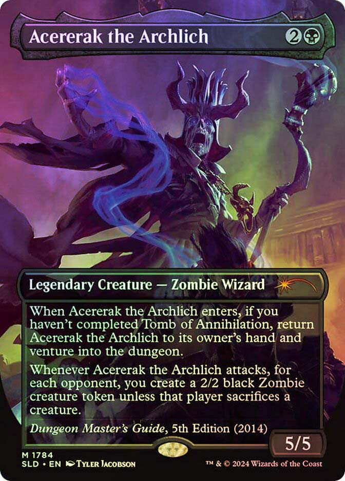 その他 Secret demon service ASAK ARAK Acererak the Archlich (Dungeons & Dragons) | Secret Lair Drop