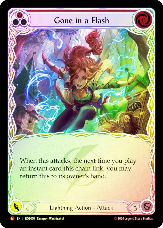 FAB 光速移動/Gone in a Flash ROS 英語版3枚RF Gone in a Flash | Rosetta | Star City Games