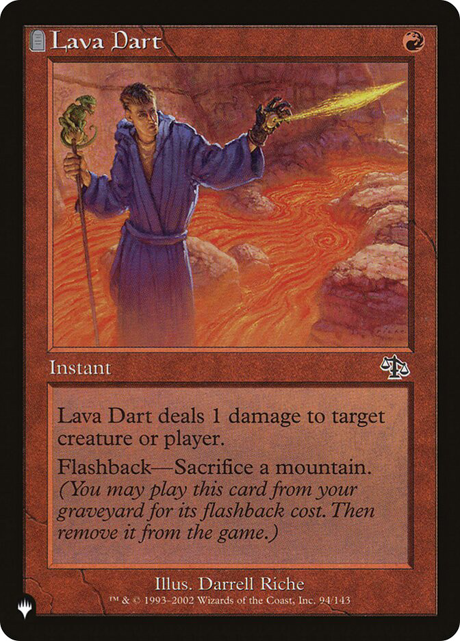 Lava Dart | Mystery Booster / The List | Star City Games