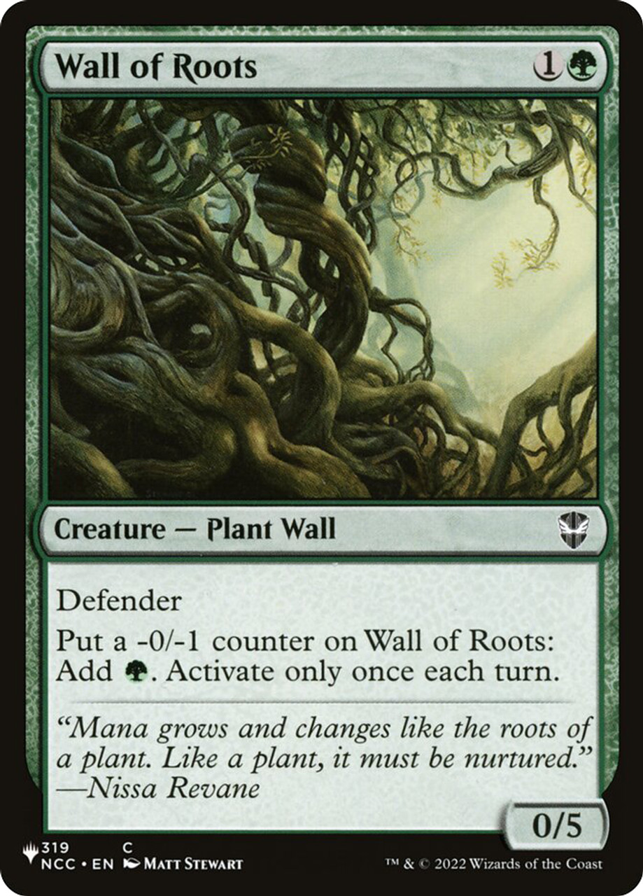 MTG Wall of Roots 10枚 Wall of Roots | Planeswalker Symbol Reprints | Star City Games