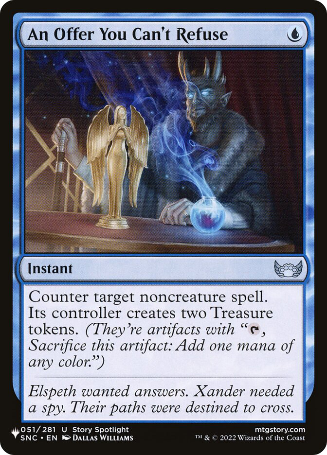 An Offer You Can't Refuse | Mystery Booster / The List | Star City