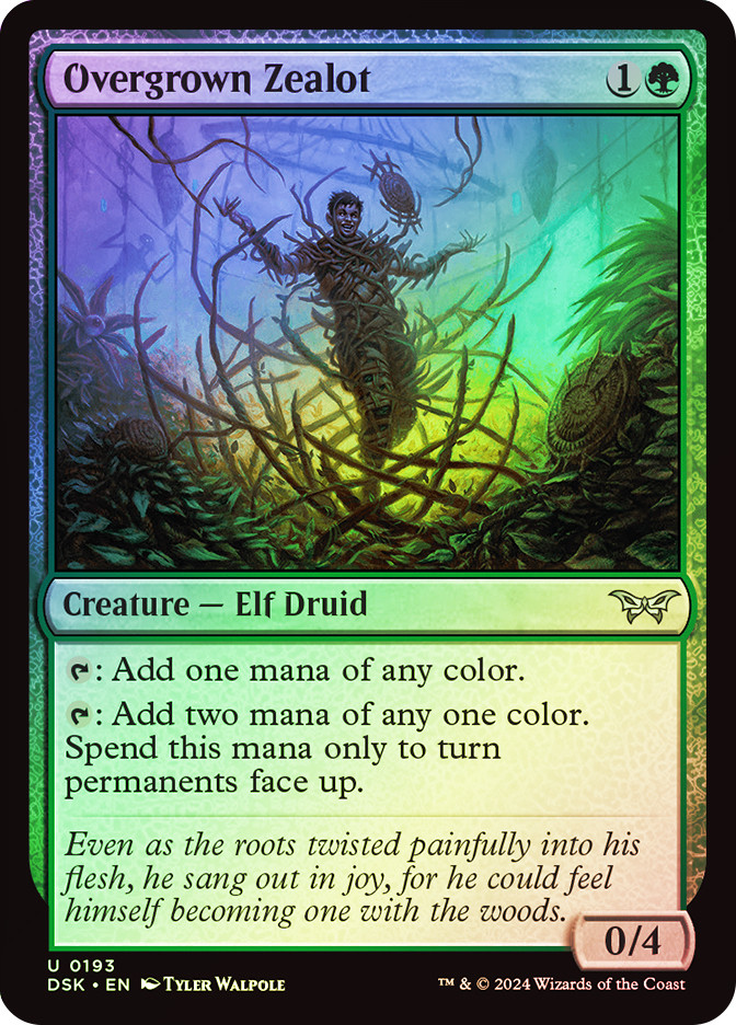 Overgrown Zealot | Duskmourn: House of Horror | Star City Games