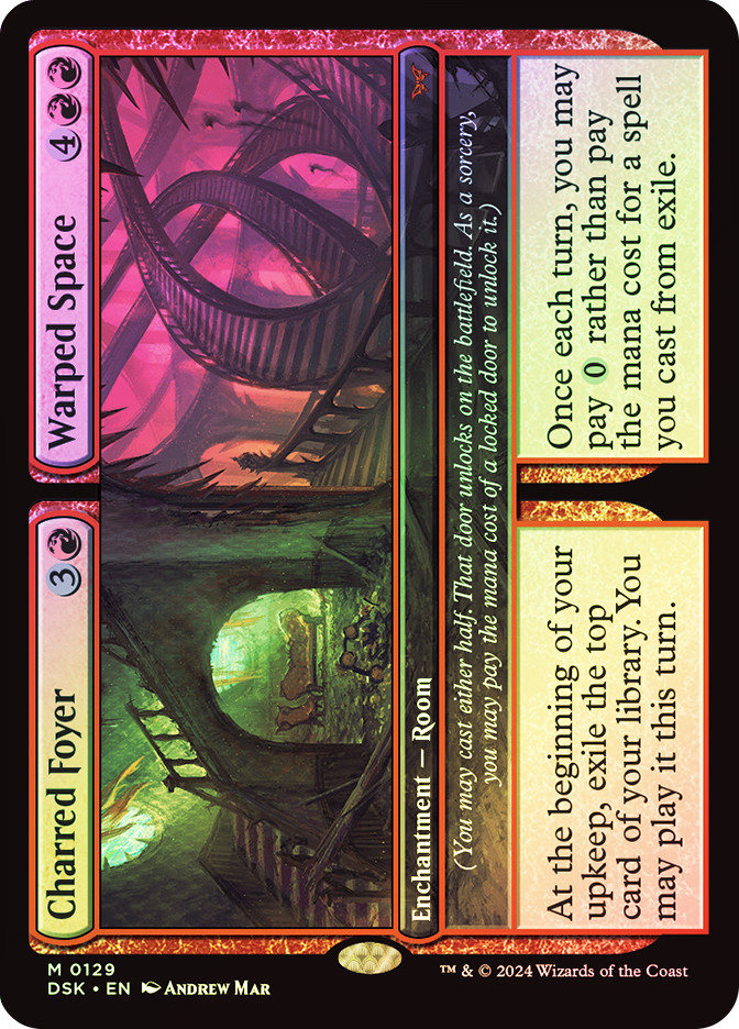 Charred Foyer // Warped Space | Duskmourn: House of Horror | Star