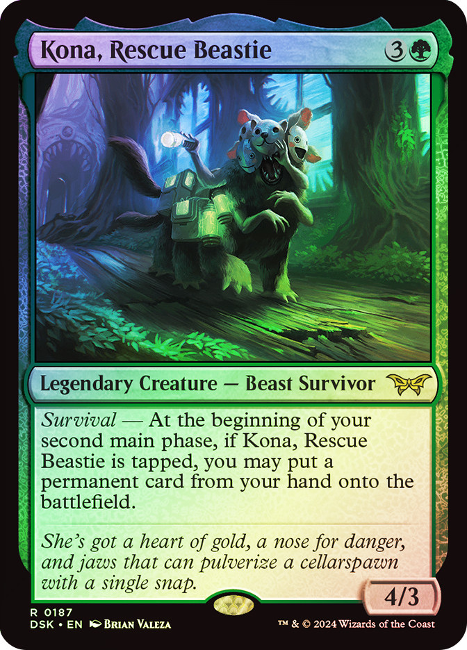 kona mtg card Kona, Rescue Beastie