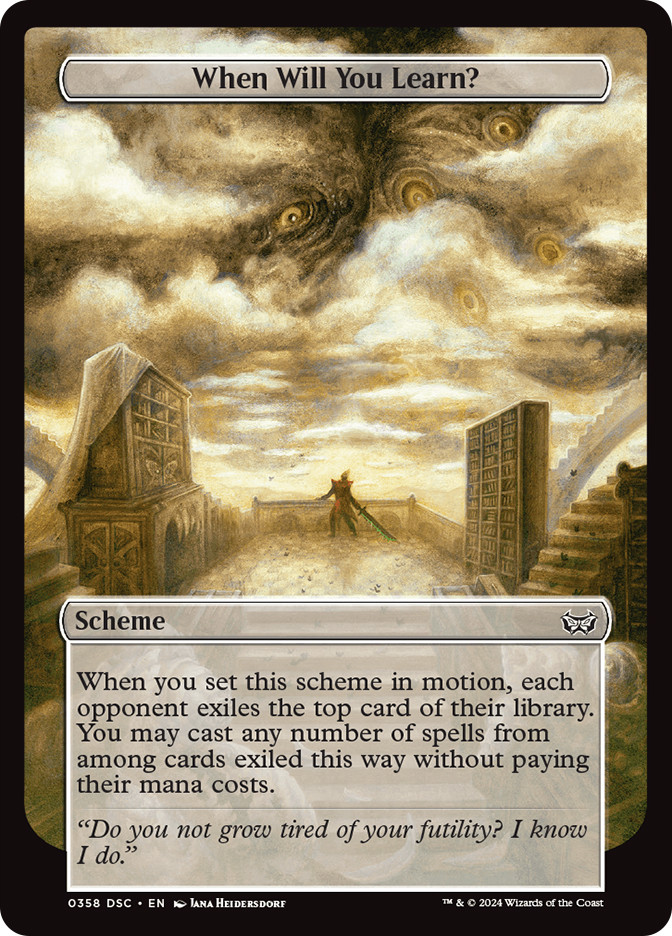 learn cards mtg Magic Cards: Smith, Larry W.: 9781556224607 Books When Will You Learn?
