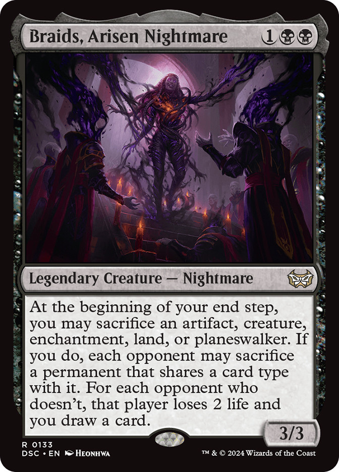 Braids, Arisen Nightmare | Duskmourn: House of Horror Commander