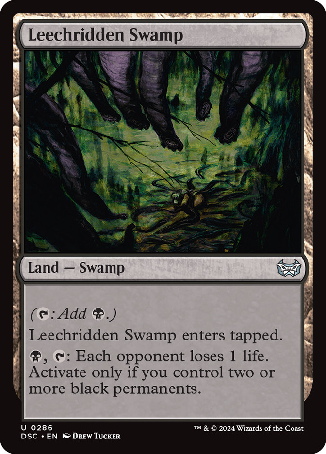 Leechridden Swamp | Duskmourn: House of Horror Commander | Star