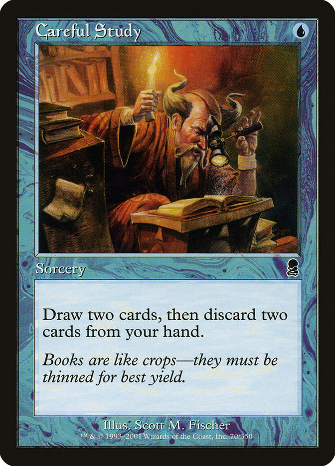 入念な研究 Careful Study 英語 foil 4枚 MTG Careful Study | Odyssey | Star City Games