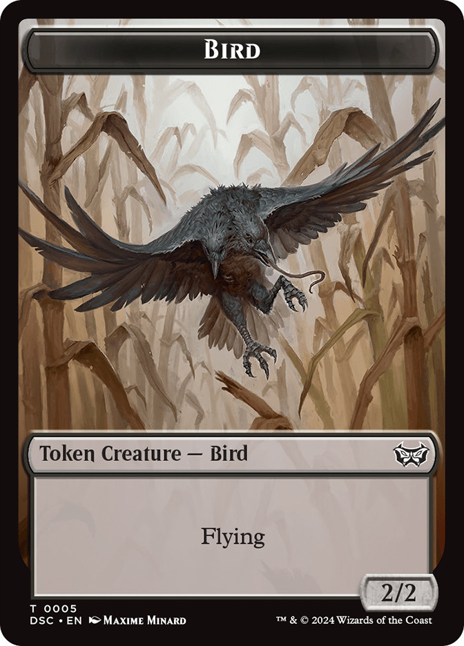 Bird Token} // {Elemental Token} | Duskmourn: House of Horror