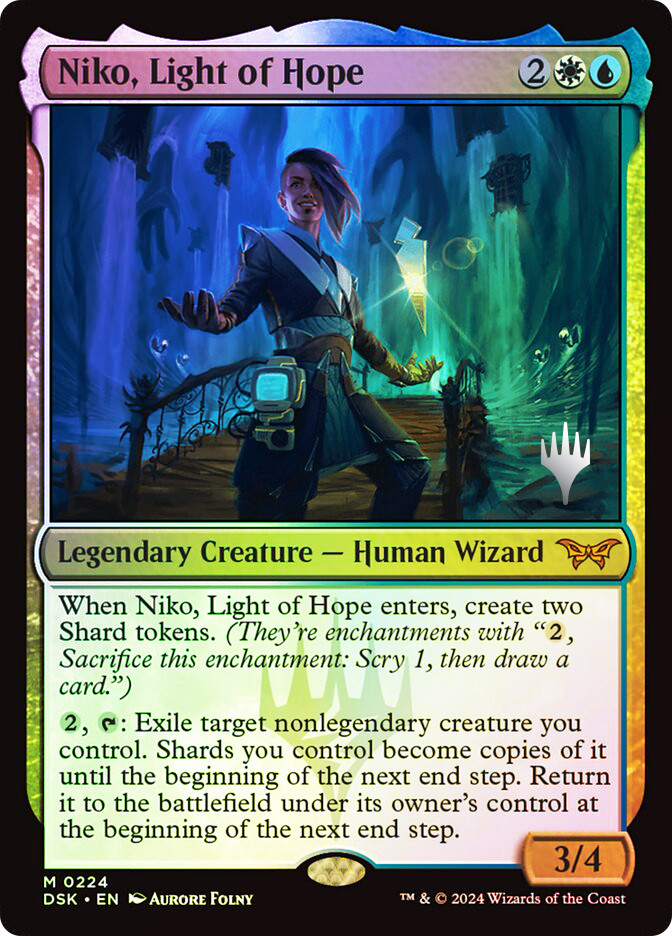 Niko, Light of Hope (Promo Pack) (Duskmourn: House of Horror