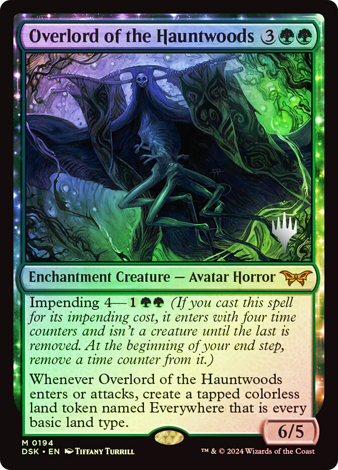 Overlord of the Hauntwoods (Promo Pack) (Duskmourn: House of