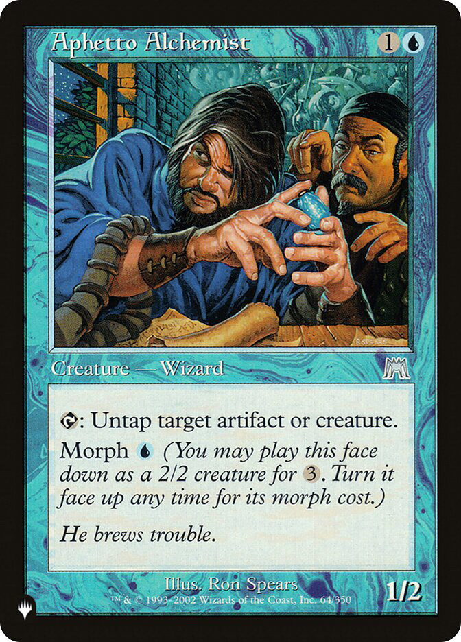 MTGアフェットの錬金術師/Aphetto Alchemist ONS英FOIL Aphetto Alchemist | Mystery Booster / The List | Star City Games