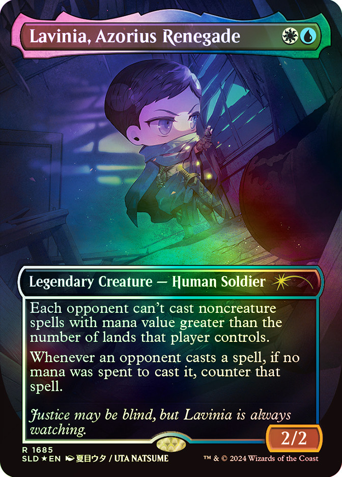 Lavinia, Azorius Renegade (Secret Lair) (Borderless) Promo General