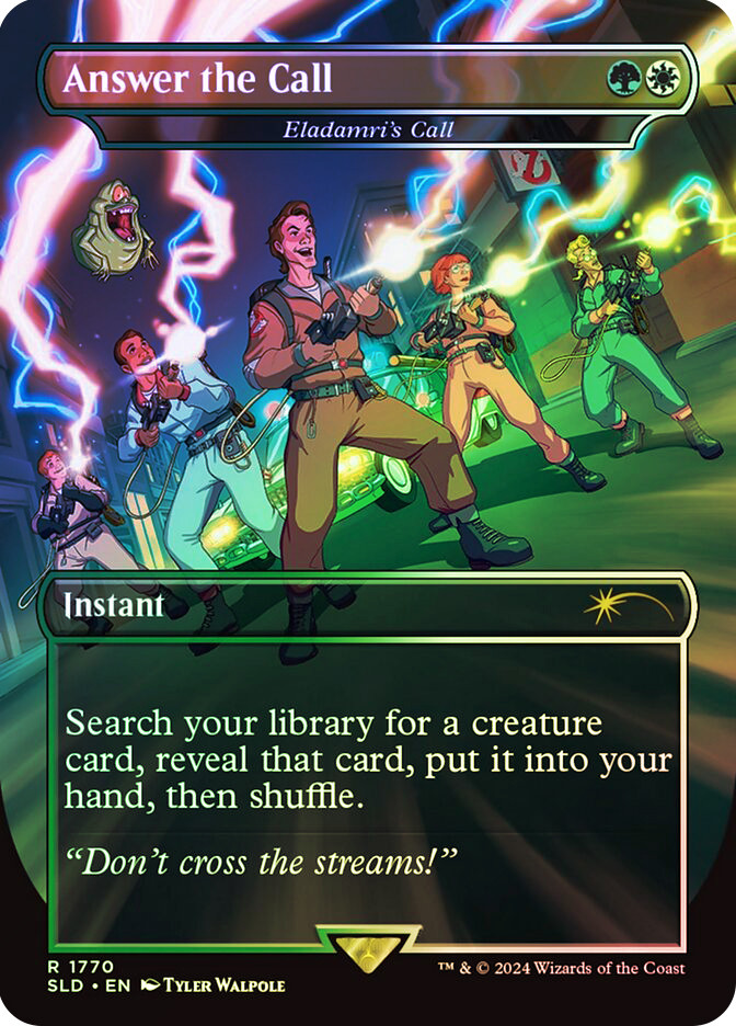 ghostbusters mtg cards Magic: The Gathering Secret Lair X Ghostbusters: The Real Foil Edition : Toys & Games evoking the spirit of the season Ghostbusters Magic: The Gathering cards