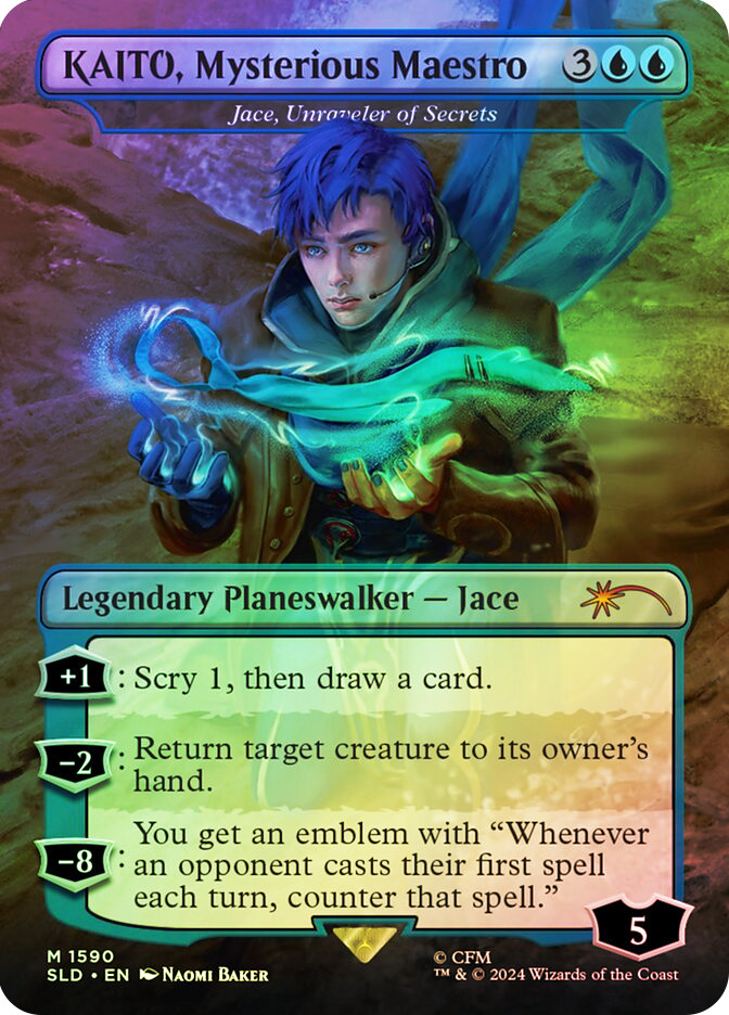 ゆ*︎様 MTG トレーディングカード コレクション Jace, Unraveler of Secrets (KAITO, Mysterious Maestro) (Hatsune