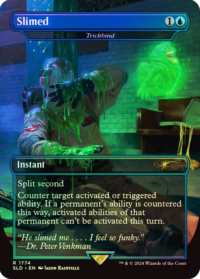 Trickbind (Slimed) (Ghostbusters) | Secret Lair Drop | Star City Games