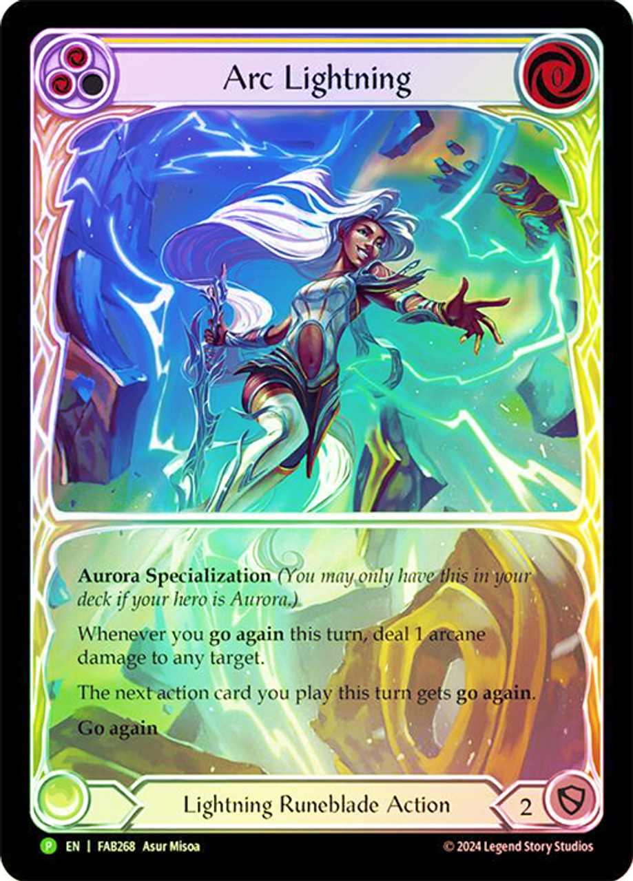 RF 秘奥の意志 Will of Arcana FaB EN】《Rainbow Foil》[Wizard] Will of Arcana/秘奥の意志 (青