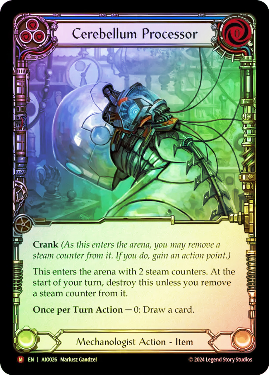 その他 [FaB] Cerebellum Processor CF Cerebellum Processor | Armory Deck: Dash | Star City Games