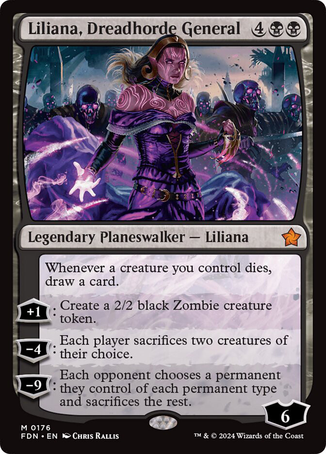 Liliana, Dreadhorde General | Foundations | Star City Games