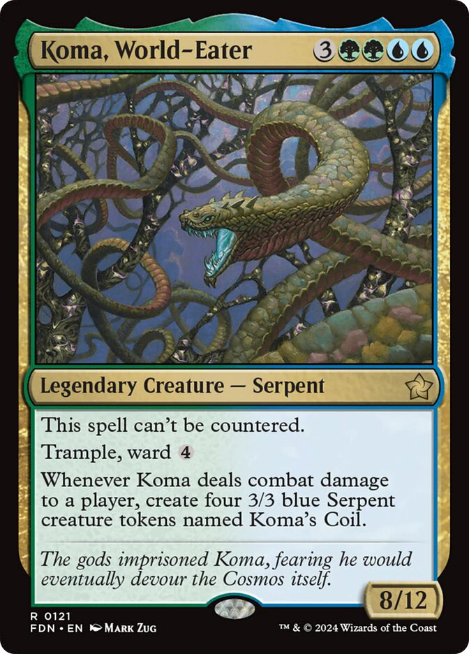 mtg koma world eater commander deck Koma, World-Eater