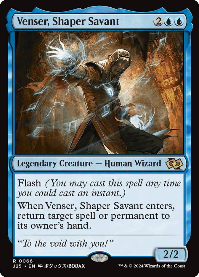 Venser, Shaper Savant | Foundations Jumpstart | Star City Games