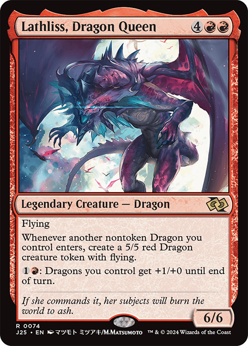 Lathliss, Dragon Queen | Foundations Jumpstart | Star City Games