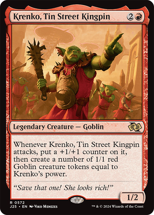Krenko, Tin Street Kingpin | Foundations Jumpstart | Star City Games