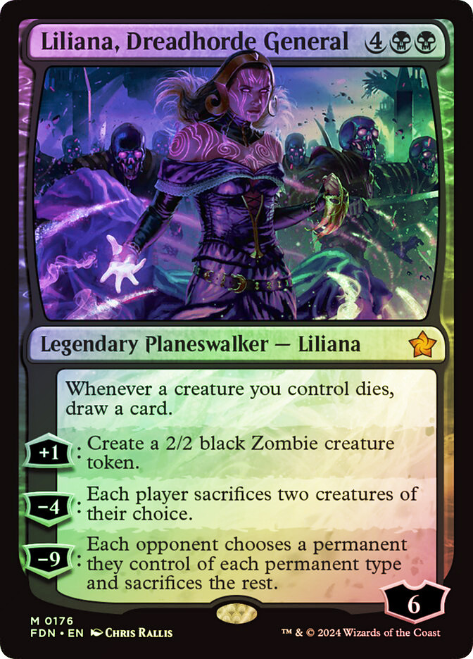 Liliana, Dreadhorde General | Foundations | Star City Games Liliana, Dreadhorde General | Foundations | Star City Games
