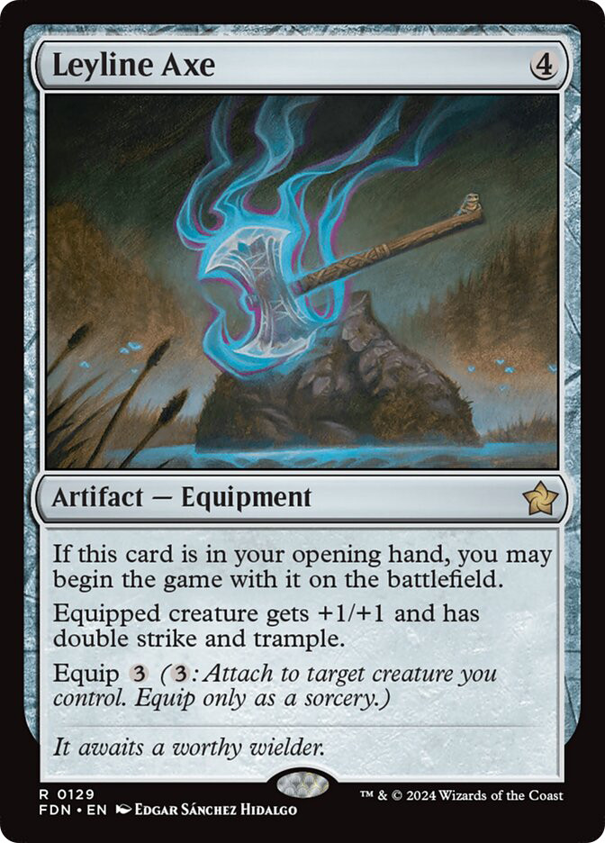 Leyline Axe | Foundations | Star City Games