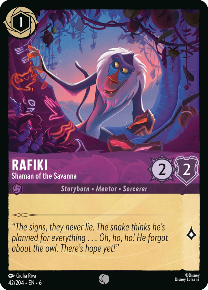 Rafiki - Shaman of the Savanna | Azurite Sea | Star City Games