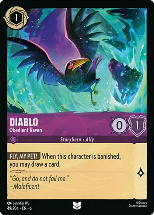 Diablo - Obedient Raven | Azurite Sea | Star City Games