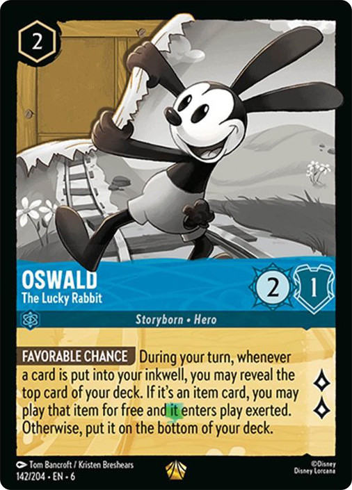 ヴァイスシュヴァルツ PSA10 OSWALD/LUCKY 7095 Oswald - The Lucky Rabbit | Azurite Sea | Star City Games