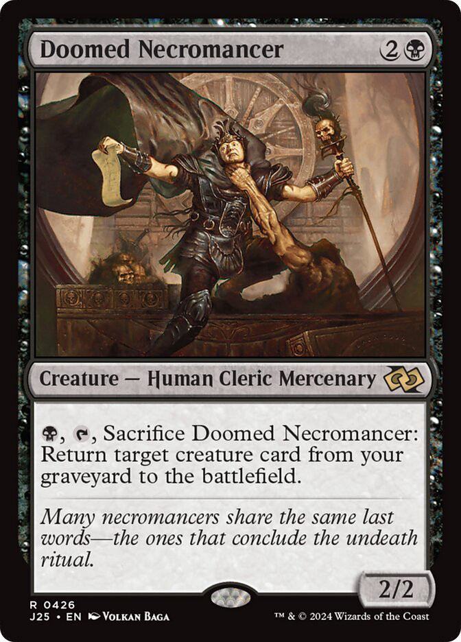 MTG 宿命のネクロマンサー/Doomed Necromancer【FOIL】 Doomed Necromancer | Foundations Jumpstart | Star City Games