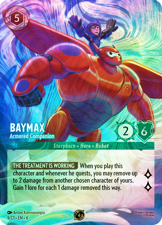その他 Disney Lorcana Baymax Armored Companion Baymax - Armored Companion (Challenge) | Promotional Cards | Star